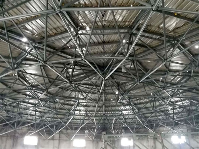 高邮洗煤厂蓄水池网架